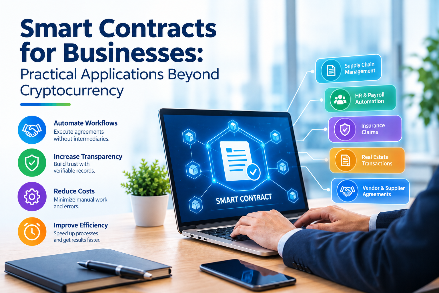 Smart Contracts for Businesses: Practical Applications Beyond Cryptocurrency
